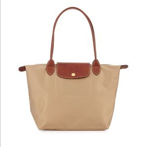 Longchamp “Le Pliage” Small Shoulder Tote